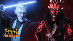 Darth Maul e Obi-Wan Kenobi in Rebels