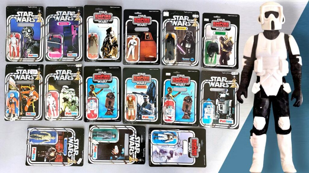 collezione action figure star wars