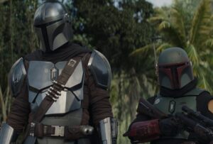 the book of boba fett Mando e Boba in The Mandalorian