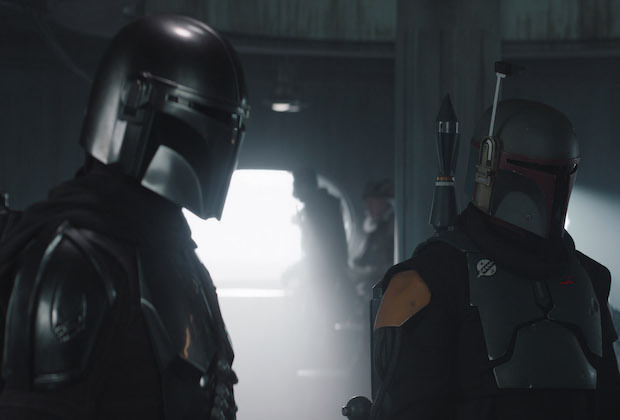 Mando e Boba in The Mandalorian