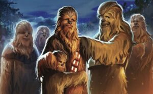 star wars famiglia di chewbacca