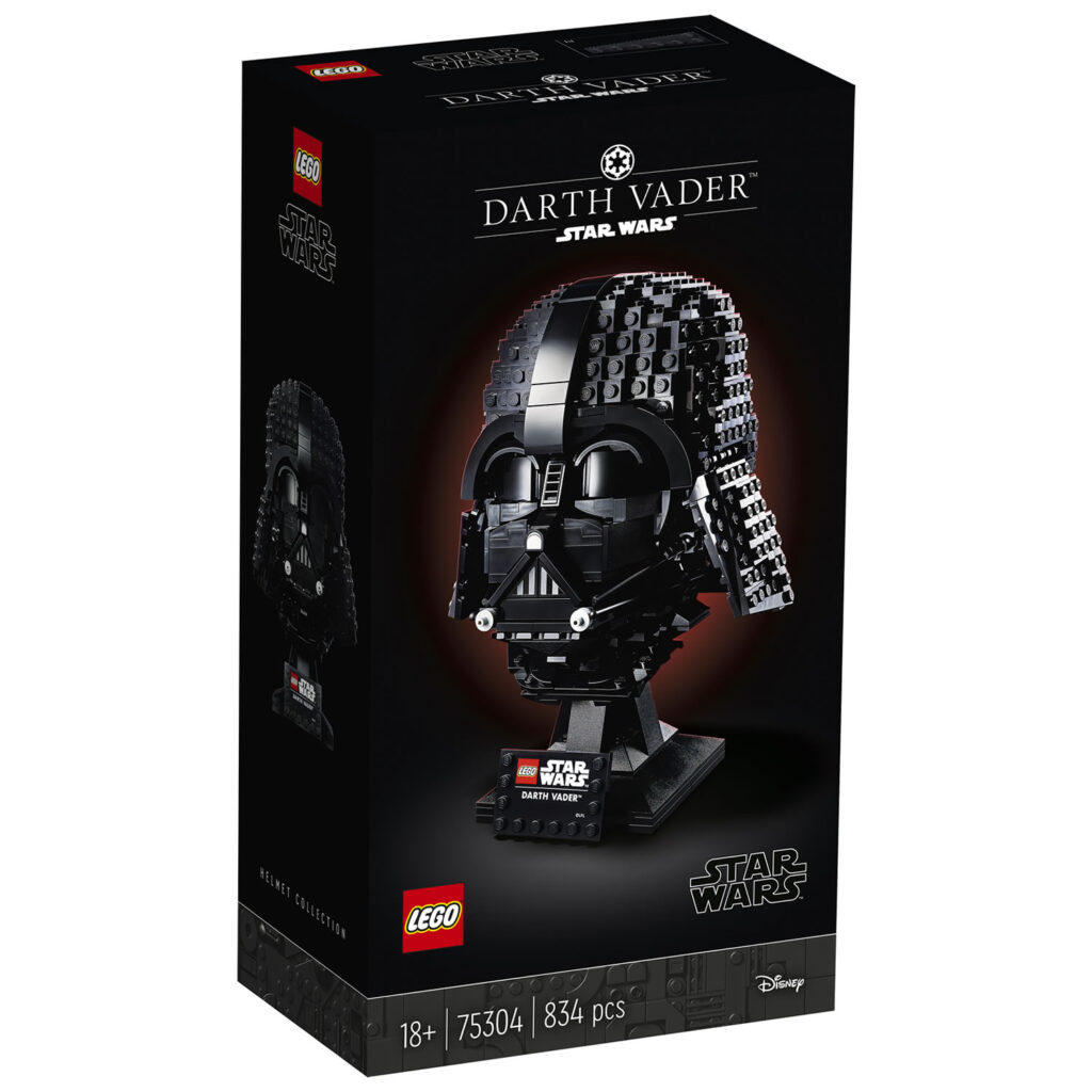 Il casco di Darth Vader LEGO