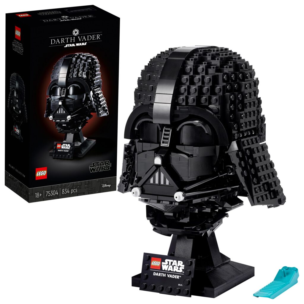 darth vader helmet lego star wars