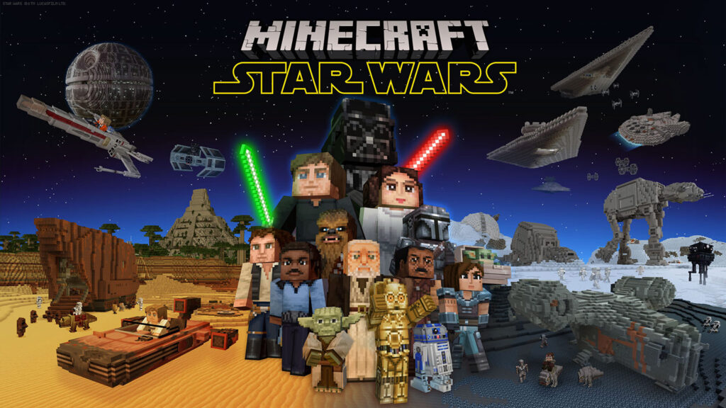 minacraft e star wars