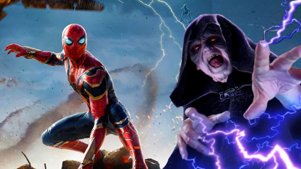 spider man no way home star wars easter egg