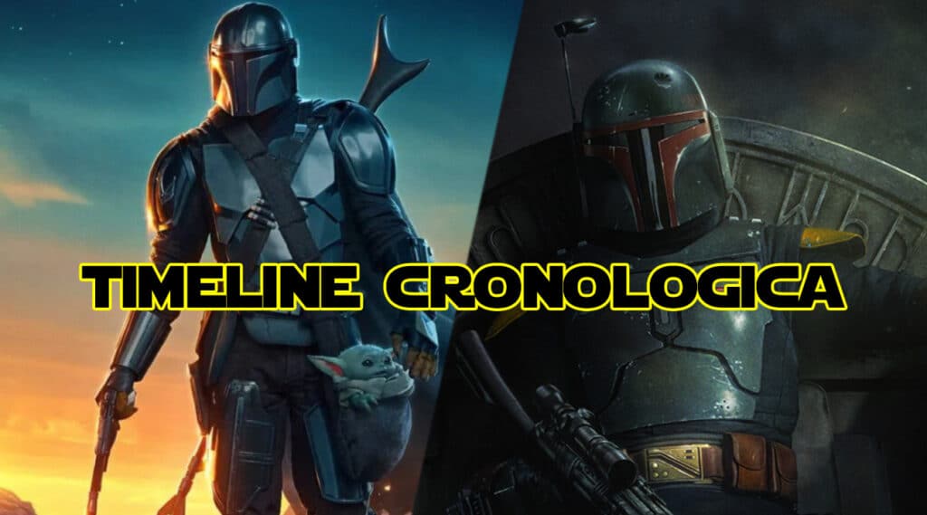 the mandalorian e the book of boba fett timeline