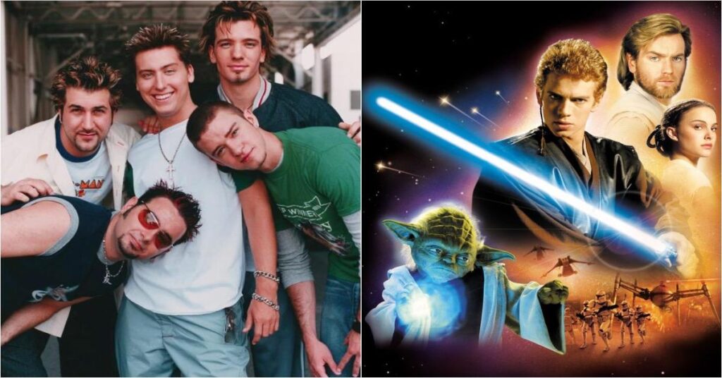 nsync in star wars episodio II