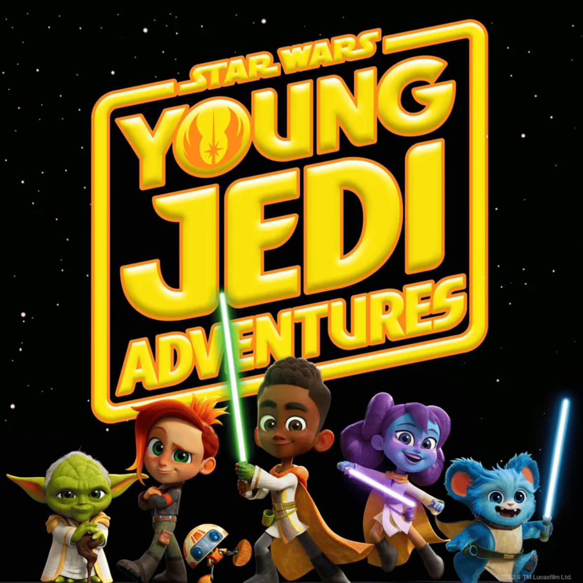 young jedi adventures serie animata