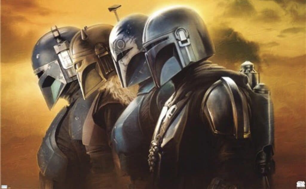 poster the mandalorian 3