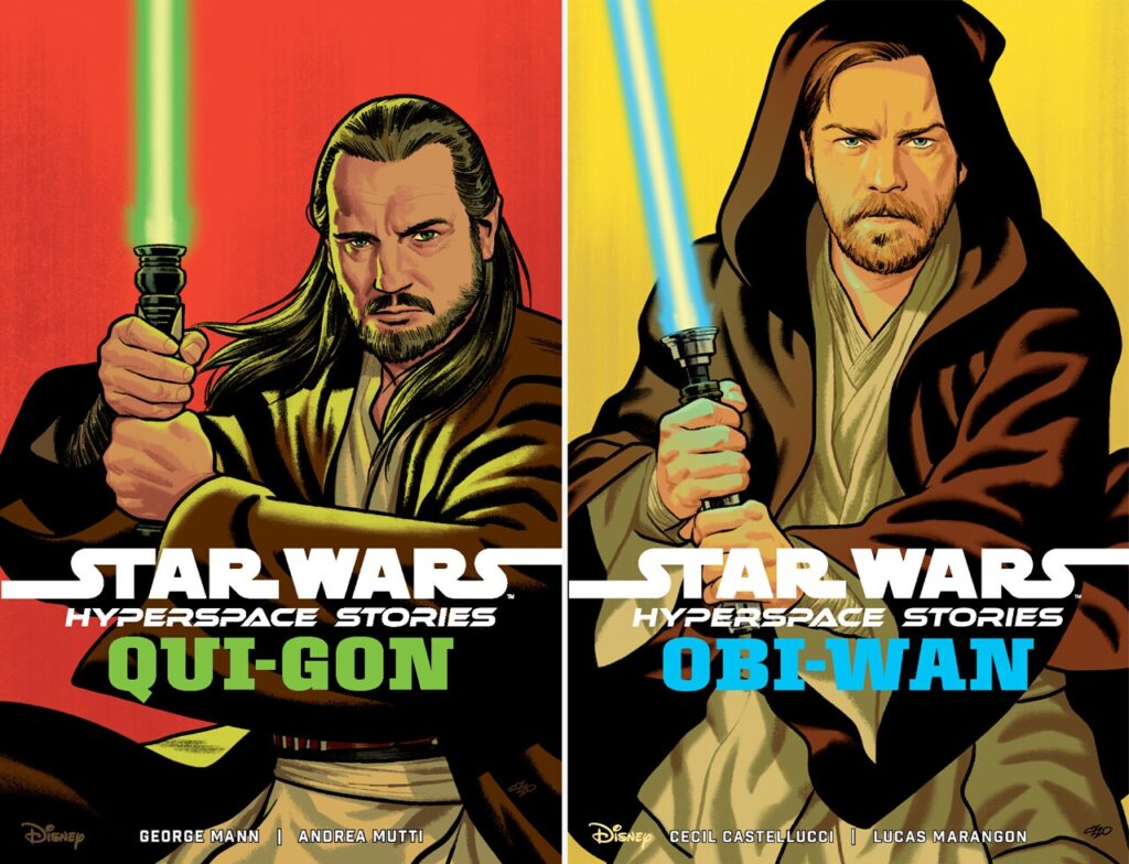 qui gon e obi wan lucasfilm publishing annunci