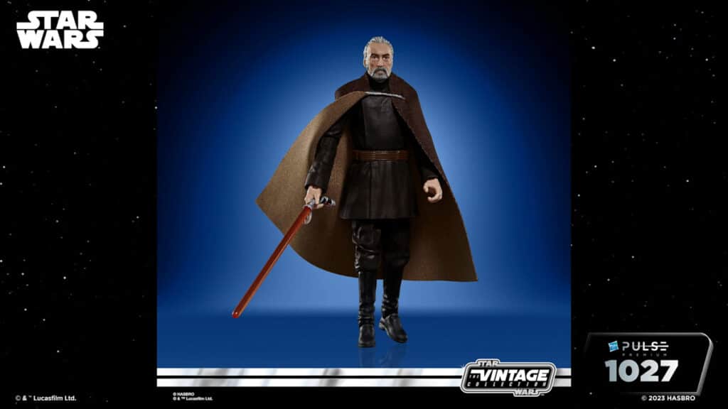 dooku action figure hasbro pulse