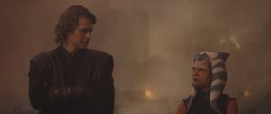 anakin e ahsoka flashback ariana greenblatt hayden christensen