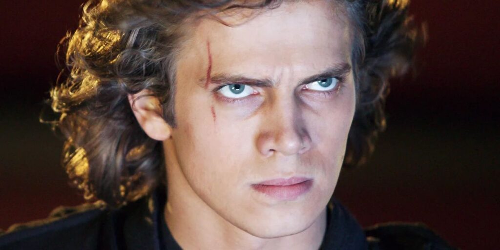 anakin skywalker cicatrice come se l'è procurata