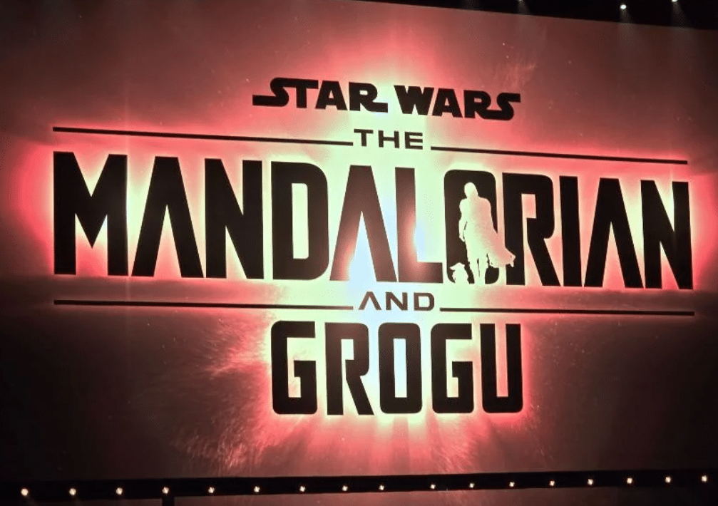 the mandalorian e grogu logo film