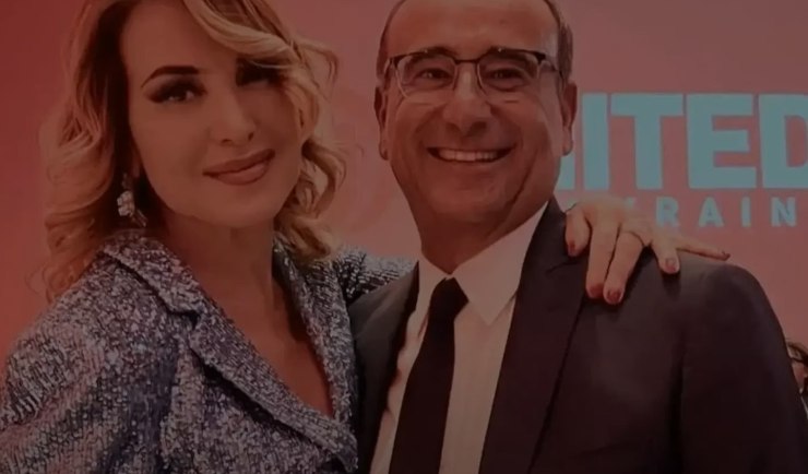 Barbara D'Urso e Carlo Conti (Gossip News - youtube foto)