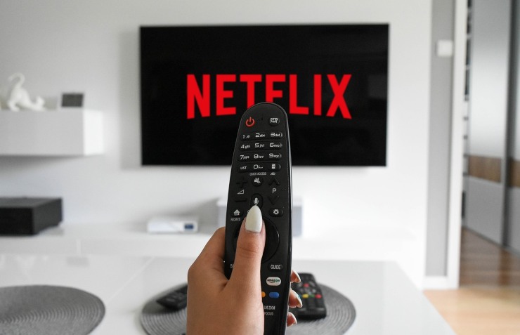 Netflix alla tv (Pixabay foto)