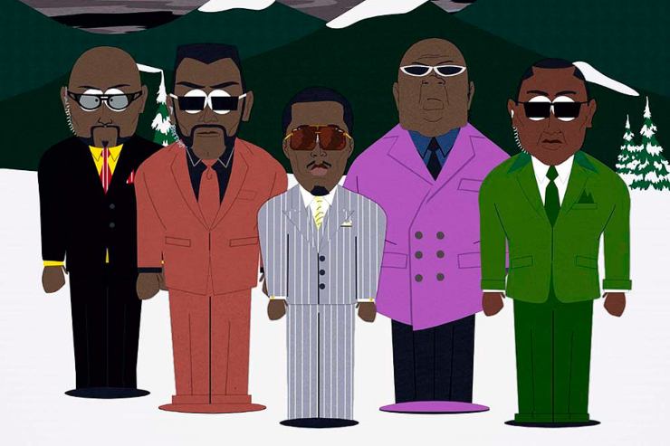 P. Diddy in South Park (NME foto)