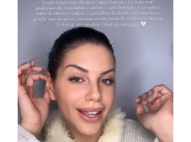 Antonella Fioredelisi aggiorna i fan sull'operazione (antonellafiordelisi - Instagram foto)