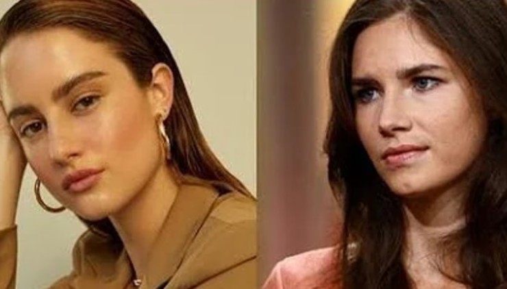 Grace Van Patten sarà Amanda Knox nella serie (T movies - youtube foto)