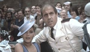 Ornella Muti e Adriano Celentano in una scena del film Innamorato pazzo