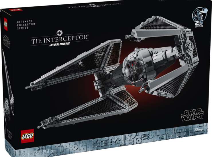 Set LEGO del TIE Interceptor (LEGO foto)