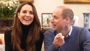 William e Kate raggianti (The prince and princess of Wales - youtube foto)