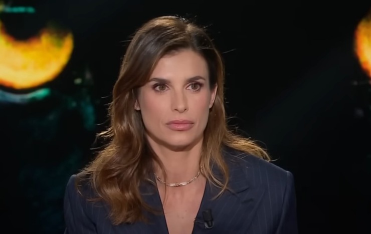 Elisabetta Canalis a Belve (Rai - youtube foto)