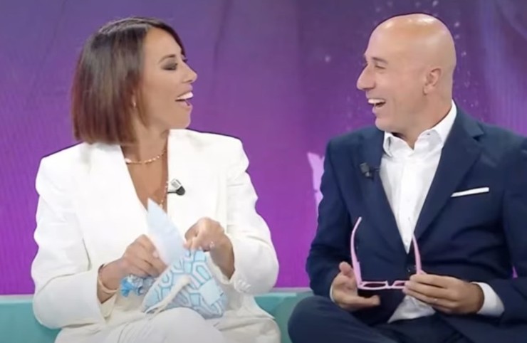 Nunzia De Girolamo e Gianluca Semprini (Gossipitalia tv - youtube screenshot)