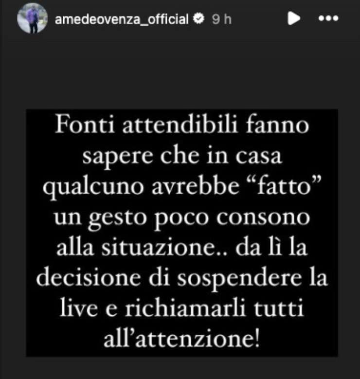 Storia di Amedeo Venza