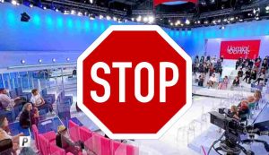 Studio Uomini e Donne stop