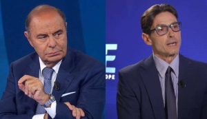 Bruno Vespa e Pier Silvio Berlusconi