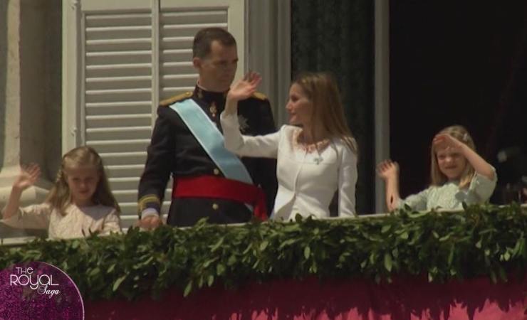 re Felipe e la regina Letizia