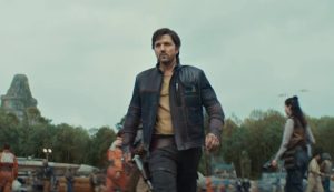 Cassian Andor nel trailer (Star Wars - youtube screenshot)