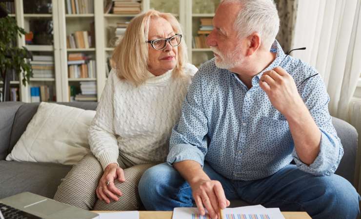 Coppia di pensionati